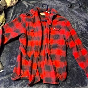 Men’s red flannel